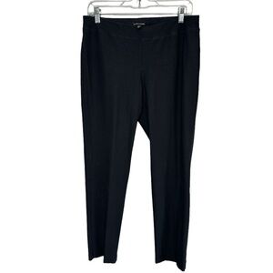 EILEEN FISHER Women's Dark Gray Pull-On Ankle Pants Size Small